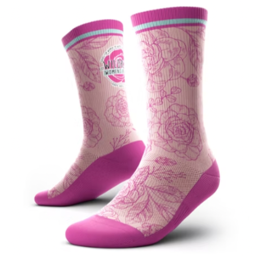 Wild Rose Socks