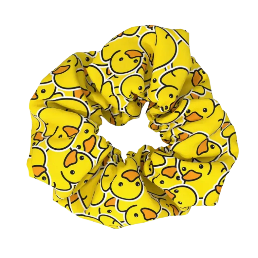 Ducky Hair Scrunchie