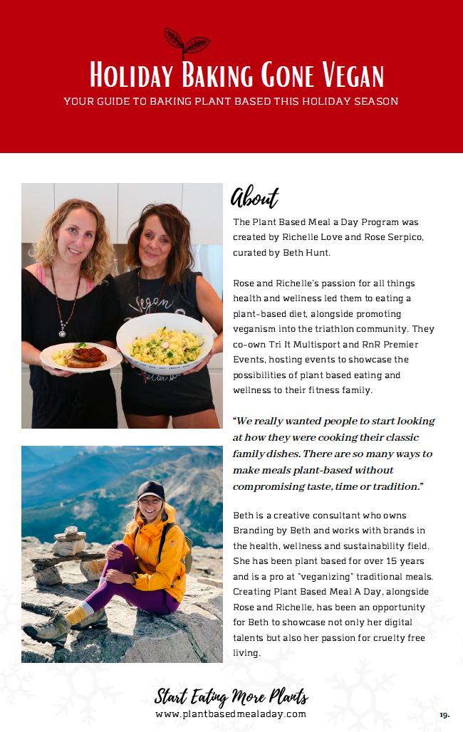 Holiday Baking Gone Vegan E-Book