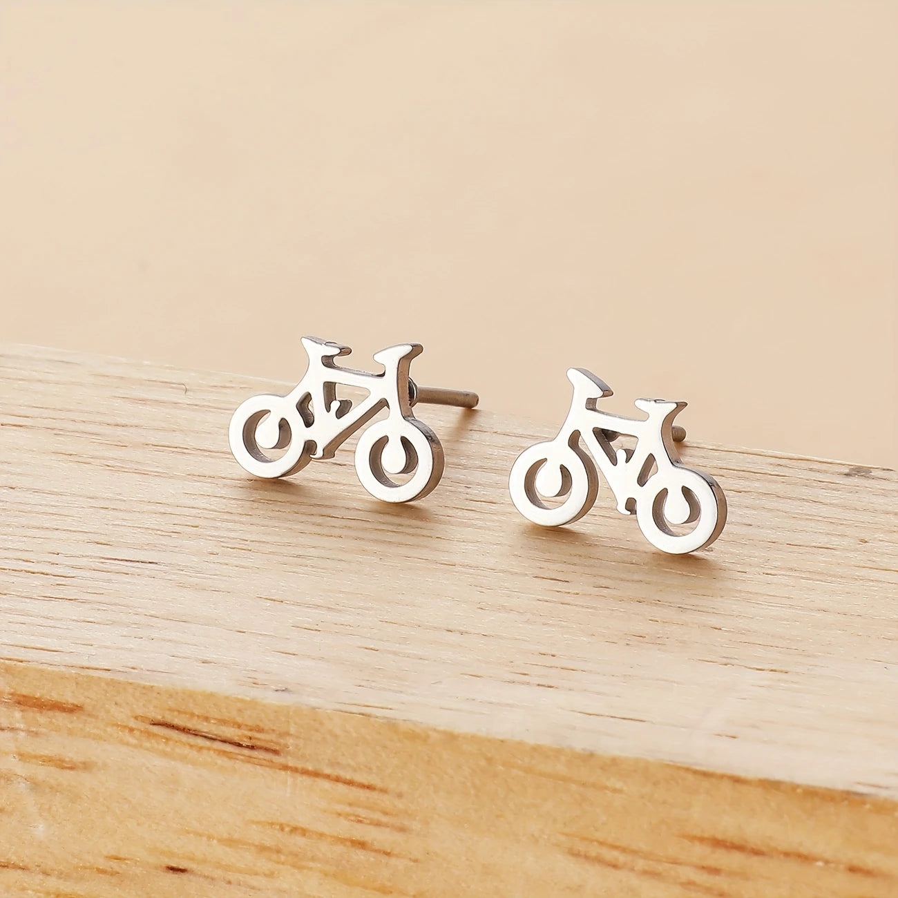 Bike Earrings