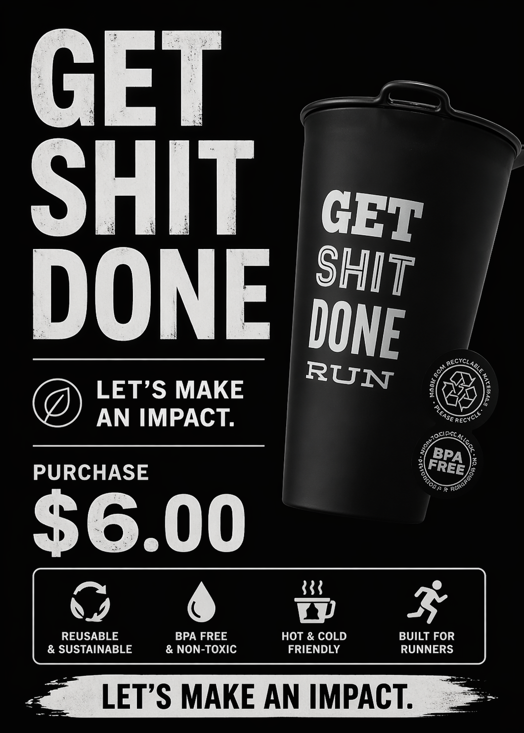 GSD Reusable Cup