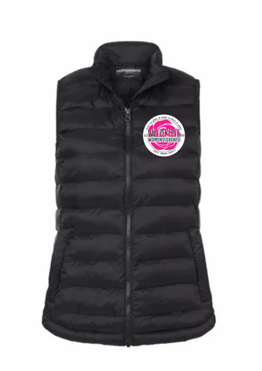 Wild Rose Women's Puffy Vest