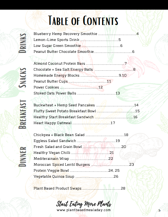 Vegan Athlete E-Book
